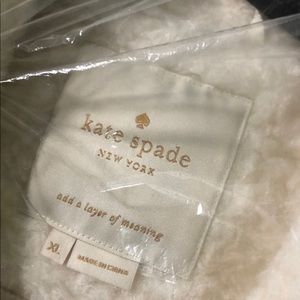 Kate Spade Faux fur jacket